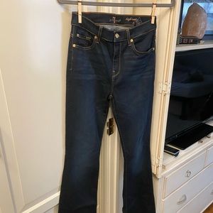 7 for all mankind bell bottom jeans